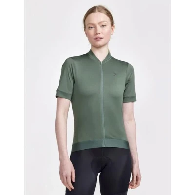 Craft CORE Essence Regular W 1913164 dámský cyklodres - zelená (687000) POUZE XL (VÝPRODEJ)