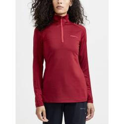 Craft CORE Gain W 1909497 dámský polorolák - červená (444000)