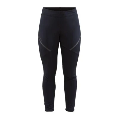 Craft CORE Glide Wind Tights W 1909568 dámské kalhoty - černá (999000)