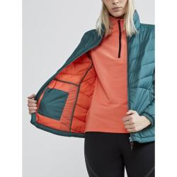 Craft CORE Street Insulation W 1909855 dámská bunda - tmavě zelená (697000)