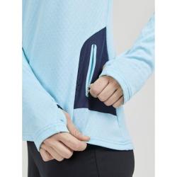 Craft CORE Trim Thermal W 1909501 dámský funkční polorolák POUZE M - modrá (VÝPRODEJ)