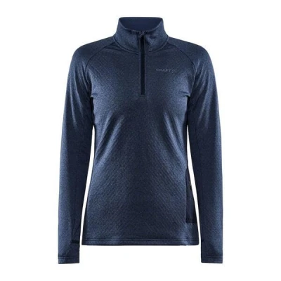 Craft CORE Trim Thermal W 1909501 dámský funkční polorolák POUZE M - modrá (VÝPRODEJ)