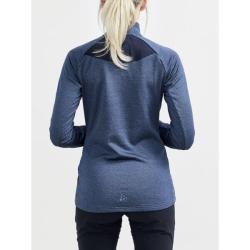 Craft CORE Trim Thermal W 1909501 dámský funkční polorolák POUZE M - modrá (VÝPRODEJ)