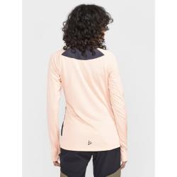 Craft CORE Trim Thermal W 1909501 dámský polorolák - růžová (840200)