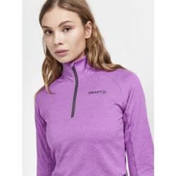 Craft CORE Trim Thermal W 1909501 dámský polorolák - růžová (840200)