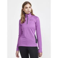 Craft CORE Trim Thermal W 1909501 dámský polorolák - růžová (840200)