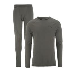 Craft CORE Warm Baselayer 1909709 pánský set - šedá (985000) Craft CORE Warm Baselayer 1909709 pánský set - šedá (985000)