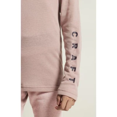 Craft CORE Warm Baselayer 1909712 Junior set POUZE 122 - černá (VÝPRODEJ)