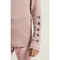 Craft CORE Warm Baselayer 1909712 Junior set POUZE 98 - černá (VÝPRODEJ)