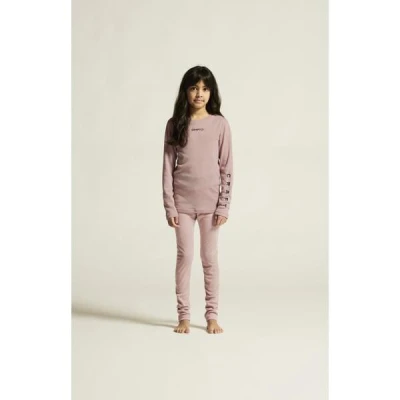 Craft CORE Warm Baselayer 1909712 Junior set POUZE 98 - černá (VÝPRODEJ)