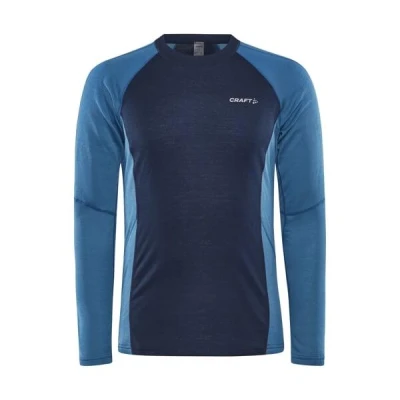 Craft CORE Warm Baselayer LS 1912532 pánské triko - modrá (396337) Craft CORE Warm Baselayer LS 1912532 pánské triko - modrá (396337)