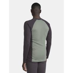 Craft CORE Warm Baselayer LS 1912532 pánske tričko - sivá (992626)