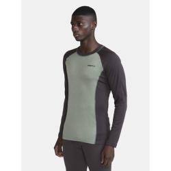Craft CORE Warm Baselayer LS 1912532 pánske tričko - sivá (992626)