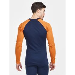 Craft CORE Warm Baselayer LS 1912532 pánské triko - modrá (396337)