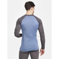 Craft CORE Warm Baselayer LS 1912532 pánské triko - šedá (992626)