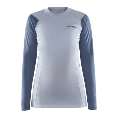 Craft CORE Warm Baselayer LS W 1912534 dámské triko - modrá (362909)