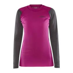 Craft CORE Warm Baselayer LS W 1912534 dámské triko - růžová (486985)