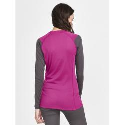 Craft CORE Warm Baselayer LS W 1912534 dámské triko - růžová (486985)