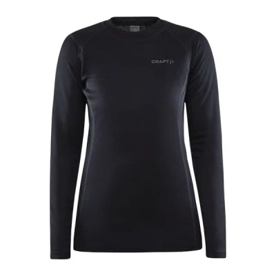Craft CORE Warm Baselayer LS W 1912534 dámské triko - černá (999000) Craft CORE Warm Baselayer LS W 1912534 dámské triko - černá (999000)