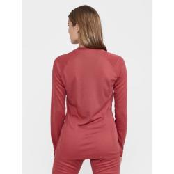 Craft CORE Warm Baselayer LS W dámské triko - červená (421000)