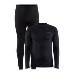 Craft CORE Warm Baselayer 1909709 pánsky set - čierna (999000) Craft CORE Warm Baselayer 1909709 pánsky set - čierna (999000)