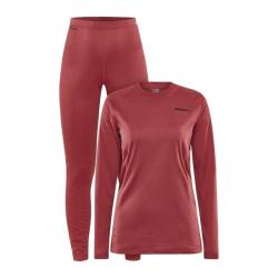 Craft CORE Warm Baselayer W 1909708 dámský set POUZE M - černá (VÝPRODEJ)