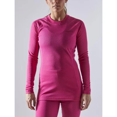 Craft CORE Warm Baselayer W 1909708 dámský set POUZE XL - černá (VÝPRODEJ)