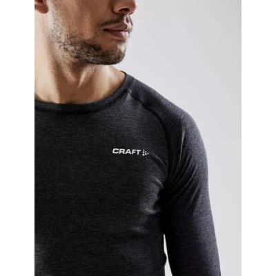 Craft CORE Wool Merino LS 1911546 pánské triko - černá (998000)