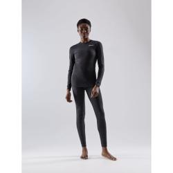 CRAFT CORE Wool Merino LS W 1911548 dámské triko - černá (998000)