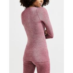 CRAFT CORE Wool Merino LS W 1911548 dámské triko - červená (414200)