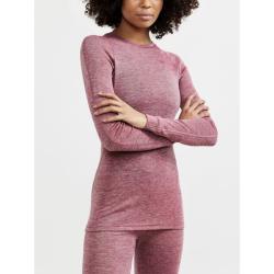 Craft CORE Wool Merino W 1909710 dámský set - červená (414200)