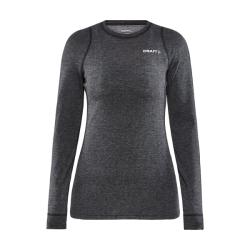 CRAFT CORE Wool Merino LS W 1911548 dámske tričko - čierna (998000)