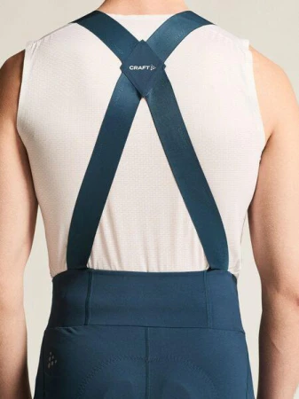 Craft Endur Bib C2 C17335 pánské cyklošortky - modrá (3850)