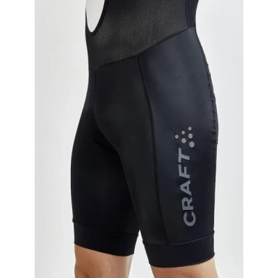 Craft Endur Bib C4 1910529 pánské cyklokalhoty - černá (999000(9990)) POUZE M (VÝPRODEJ)