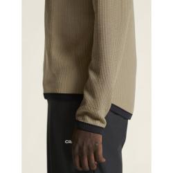 Craft Grid Hood 1916667 pánská mikina - béžová (240000(2400))