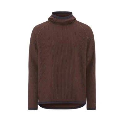 Craft Grid Hood 1916667 pánská mikina - hnědá (286000)