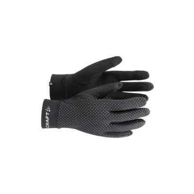 Craft Lumen Fleece 2 1916706 rukavice - černá (999000(9990))