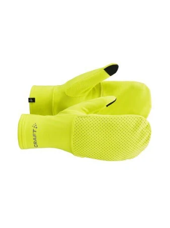 Craft Lumen Fleece Hybrid 2 1916707 rukavice - žlutá (851000(5550))
