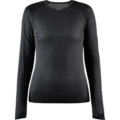 Craft PRO Dry Nanoweight LS W 1908855 dámské triko - černá (999000) Craft PRO Dry Nanoweight LS W 1908855 dámské triko - černá (999000)