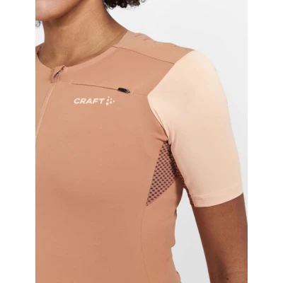 Craft PRO Gravel W 1913188 dámský cyklodres - hnědá (791758)