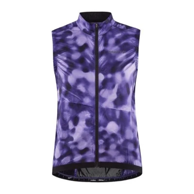 Craft PRO Gravel Wind W 1913186 dámská cyklovesta - fialová (723999)