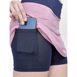 Craft PRO Hypervent 2in1 W 1910429 dámská sukně - růžová (743000)