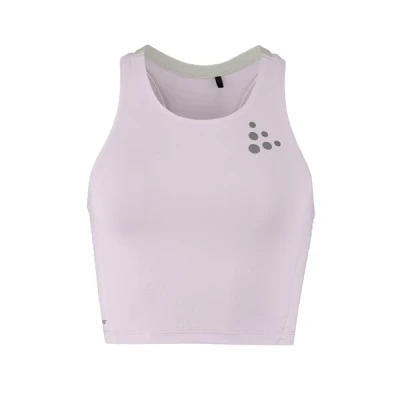 Craft PRO Hypervent Cropped 2 W 1914597 dámský top - růžová (746000)