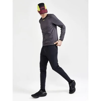 CRAFT PRO Hypervent LS Wind 1910411 pánské triko - tmavě šedá (985543)