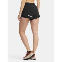 Craft PRO Hypervent Split 2 W 1914596 dámské šortky - černá (999000)