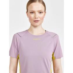 Craft PRO Hypervent SS W 1910433 dámské triko - fialová se žlutou (436542)
