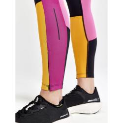 Craft PRO Hypervent W 1910436 dámské kalhoty - černá s růžovou (999486)