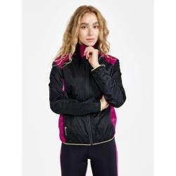 Craft PRO Hypervent W 1910427 dámská bunda - černá s růžovou (999486)