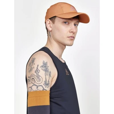 Craft PRO Run Soft 1913271 kšiltovka - oranžová (574000)