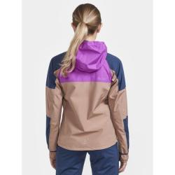 Craft PRO Trail Hydro W 1912448 dámská běžecká bunda POUZE M - hnědá (VÝPRODEJ)